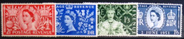 GRANDE-BRETAGNE                       N° 279/282                     NEUF** - Unused Stamps