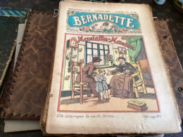 Bernadette Revue Hebdomadaire Illustrée Rare  1934 Numéro 237, Mariette Et Marion - Bernadette