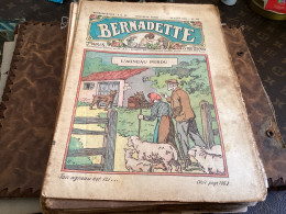 Bernadette Revue Hebdomadaire Illustrée Rare  1934 Numéro 241 L Agneau,  Perdu Chanson, à La Queue Leu Leu - Bernadette