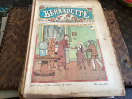 Bernadette Revue Hebdomadaire Illustrée Rare  1934 Numéro 243, Une Heureuse Surprise Chanson, La Violette, Voulera - Bernadette