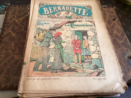 Bernadette Revue Hebdomadaire Illustrée Rare  1934 Numéro 222 La Chaumière - Bernadette