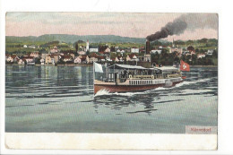 31505 - Männedorf  Dampfschiff  Waedenswil 1909 Bateau à Vapeur - Männedorf