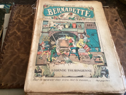 Bernadette Revue Hebdomadaire Illustrée Rare  1934 Numéro 228   LÉGENDE THURINGIENNE - Bernadette