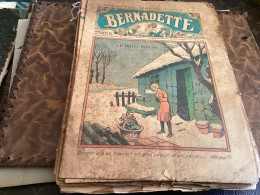 Bernadette Revue Hebdomadaire Illustrée Rare  1934 Numéro 210 Le Petit Oiseau Chanson Jean Vicaire De L’église - Bernadette