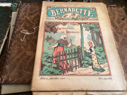 Bernadette Revue Hebdomadaire Illustrée Rare  1934 Numéro 219 L’héritière De Kergoat Chansons. Fais  Dodo, Fais Dodo - Bernadette