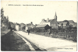DERVAL - Vue Prise De La Route De La Gare - Derval