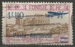 TUNISIE / POSTE AERIENNE  N° 12 OBLITERE - Luchtpost