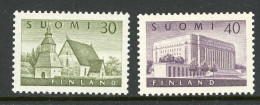 Finland 1956-57 MH - Nuevos