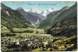 Wilderswil - Eiger Mönch U. Jungfrau - Wilderswil