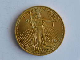 USA 20 TWENTY DOLLAR 1927 S OR GOLD Dollars Copie Copy - 20$ - Double Eagle - 1907-1933: Saint-Gaudens