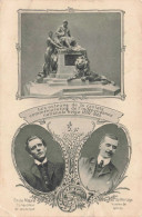 CELEBRITE - Les Auteurs De La Cantate Commémorative De L'indépendance Nationale Belge  - Carte Postale Ancienne - Hommes Politiques & Militaires