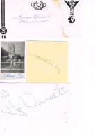 JEUX OLYMPIQUES - AUTOGRAPHES DE MEDAILLES OLYMPIQUES - CONCURRENTS DE SUEDE - - Autógrafos