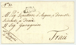 ZARA ILLYRIE 1813 Insel Selve Trau Trogir Departement Conquis - 1792-1815: Départements Conquis