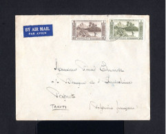 15562-NEW HEBRIDES-NOUVELLES HEBRIDES-.AIRMAIL COVER PORT VILA To DEN HAAG (holland) 1958.French-British Colonies - Covers & Documents