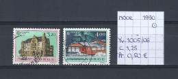 (TJ) Noorwegen 1990 - YT 1005/06 (gest./obl./used) - Oblitérés