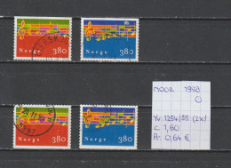 (TJ) Noorwegen 1998 - YT 1254/55 (x2) (gest./obl./used) - Used Stamps