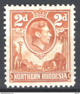 Rhodesia Del Nord 1938 Y.T.28 */MH VF/F - Rhodésie Du Nord (...-1963)