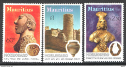 Mauritius 1976 Y.T.425/27 **/MNH VF - Maurice (1968-...)