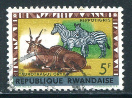 RWANDA- Y&T N°59- Oblitéré - Used Stamps