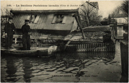 CPA L'ILE-SAINT-DENIS Quai Du Saule Fleuri - Crue De Janvier 1910 (1353239) - L'Ile Saint Denis