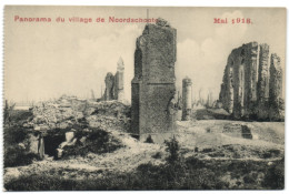 Panorama Du Village De Noordschoote - Mai 1918 - Lo-Reninge