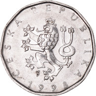 Monnaie, République Tchèque, 2 Koruny, 1998 - Czech Republic