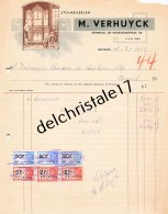 96 0565 MECHELEN BELGIQUE 1947 Meubles De Style (Stijlmeubelen) M. VERHUYCK Generaal De Ceuninckstraat à JALMAGNE - Straßenhandel Und Kleingewerbe