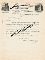 96 0435 CHICAGO ÉTATS-UNIS 1910 Wines Liquors MORAND BROS Importer Wholesalers Growers South May Street à SAUVION - Estados Unidos
