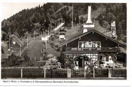 60073 - Deutschland - AnsKte "Hartl's Milch- Und Teestube A D Olympiaschanze Garmisch-Partenkirchen", Ungebraucht - Olympic Games