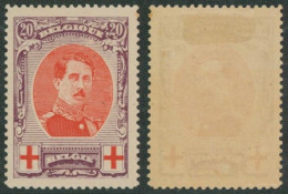 Croix-rouge - N°134A* Neuf Charniéré (MH) - 1914-1915 Croix-Rouge