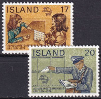 ISLAND 1974 Mi-Nr. 498/99 ** MNH - Neufs