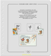 Suplemento Sedes Olimpicas Verano 24º Olimpiada Seul1988/26º Olimpiada Atlanta1996. Sin Montar - Verano 1908: Londres