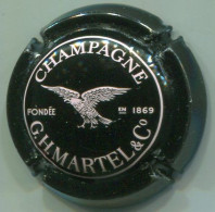 CAPSULE-CHAMPAGNE MARTEL GH N°26b Noir & Blanc Rosé - Martel GH