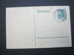 1914 , PREUSSISCH MORESNET , Klarer KOS  Stempel Auf Ganzsache Vom 15.8.1914 - OC55/105 Eupen & Malmédy