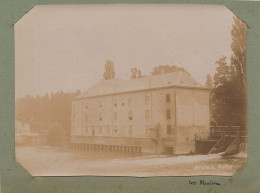 Arcis Sur Aube * 1902 * Les Moulins * Minoterie Moulin Molen * Photo Ancienne Format 11x8.2cm - Arcis Sur Aube