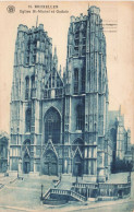 BELGIQUE - Bruxelles - Eglise St Michel Et Gudule - Carte Postale Ancienne - Monuments