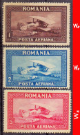 ROMANIA - AIR PLANE  SPAD 33  - *MLH - 1928 - Unused Stamps