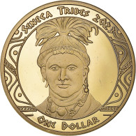 Monnaie, États-Unis, Dollar, 2023, Tribus Des Amérindiens.Seneca Tribes.BE - Commemoratives