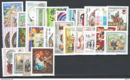 Austria 1999 Annata Quasi Completa / Almost Complete Year Set **/MNH VF - Volledige Jaargang