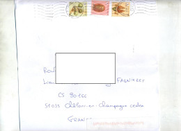 Grand Fragment De Lettre Flamme Muette Bruxelles Sur Fruit - 2013-... Koning Filip