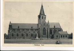 STEKENE   KERK    2 SCANS - Stekene