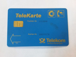 Germany - Telekom TeleKarte Und C-Netz Telefonkarte  - Old Card - Voorlopers