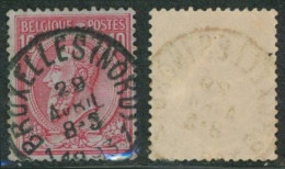 émission 1884 - N°46 Obl Simple Cercle "Bruxelles (Nord) 1" - 1884-1891 Leopold II