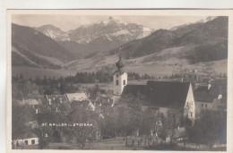 D6424) ST. GALLEN In Steiermark - Häuser U. KIRCHE - Super FOTO AK - Alt ! - St. Gallen