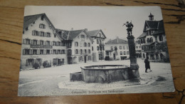 KUSSNACHT, Dorfplatz Mit Teilbrunnen ........................ 231015 ................ 16379 - Küssnacht