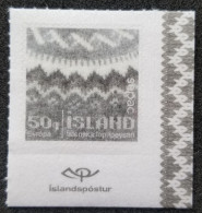 Iceland Handcraft Icelandic Sweater Craft 2017 (stamp Logo) MNH *flock Paper Made *unusual - Brieven En Documenten