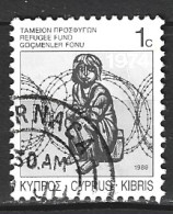 CHYPRE. N°717 Oblitéré De 1989. Pour Les Réfugiés. - Refugees