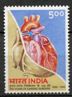 INDIA 1996 CENTENARY OF CARDIAC SURGERY      MNH - Nuevos