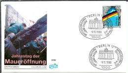 ALLEMAGNE RFA 1990: 2 FDC De Bonn - 1981-1990