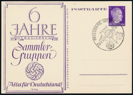 Empire - Entier Postal / Reich - Privat-Postkarte PP 156 C-3 Sonderstempel Friedberg 11-1-1942 - Privat-Ganzsachen